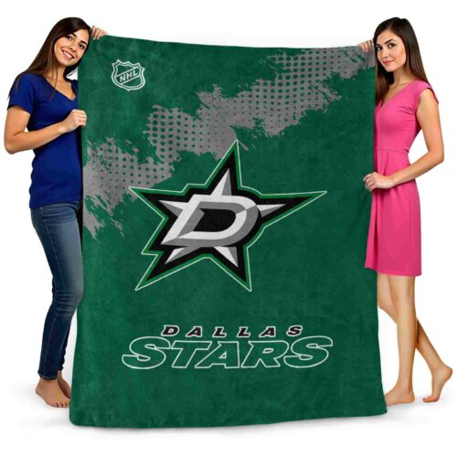 dallas stars grunge texture green blanket fashion forward