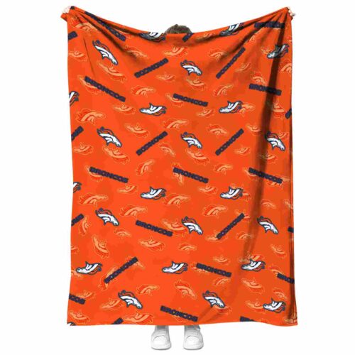 denver broncos diehard fans orange blanket best selling
