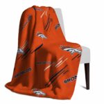 denver broncos fan spirit orange blanket top rated