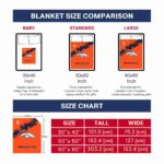 denver broncos grunge texture orange blanket best selling