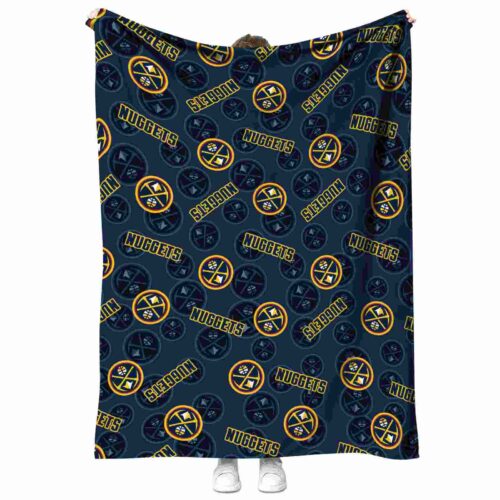 denver nuggets diehard fans blue blanket best selling