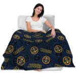 denver nuggets diehard fans blue blanket best selling