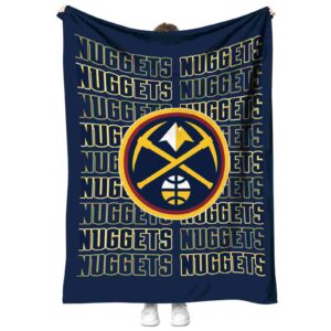 denver nuggets fan pride blue blanket best selling