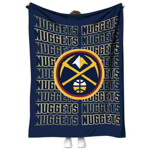 denver nuggets fan pride blue blanket best selling