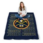 denver nuggets fan pride blue blanket best selling