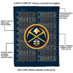 denver nuggets fan pride blue blanket best selling