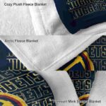 denver nuggets fan pride blue blanket best selling