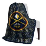 denver nuggets fan pride blue blanket best selling
