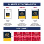denver nuggets gradient dots blue blanket best selling