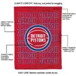 detroit pistons fan pride red blanket best selling