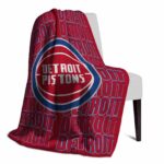 detroit pistons fan pride red blanket best selling