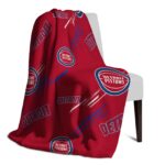 detroit pistons fan spirit red blanket top rated