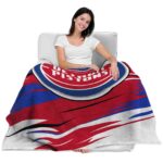 detroit pistons paint streaks red white blanket best selling