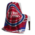 detroit pistons paint streaks red white blanket best selling