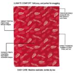 detroit red wings diehard fans red blanket best selling