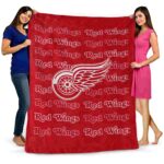 detroit red wings fan pride red blanket best selling