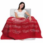 detroit red wings fan pride red blanket best selling