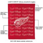 detroit red wings fan pride red blanket best selling