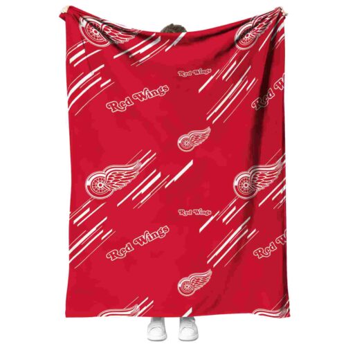 detroit red wings fan spirit red blanket best selling
