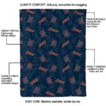 detroit tigers diehard fans navy blanket new arrival