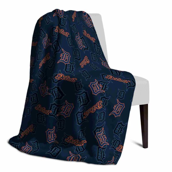 detroit tigers diehard fans navy blanket top rated