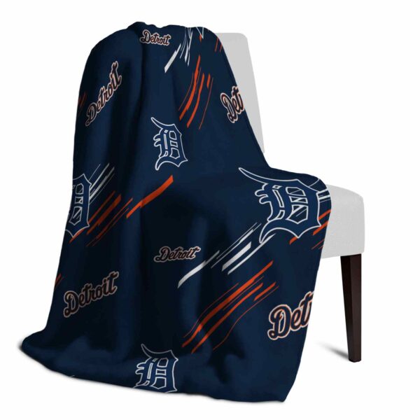 detroit tigers fan spirit navy blanket top rated