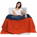 detroit tigers gradient dots navy blanket latest model
