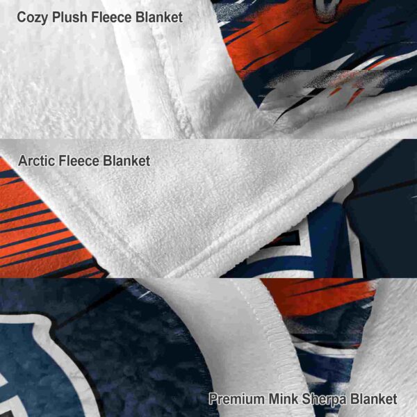 detroit tigers paint streaks navy white blanket premium grade
