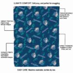 drake bulldogs diehard fans blue blanket new arrival