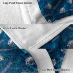 drake bulldogs diehard fans blue blanket premium grade