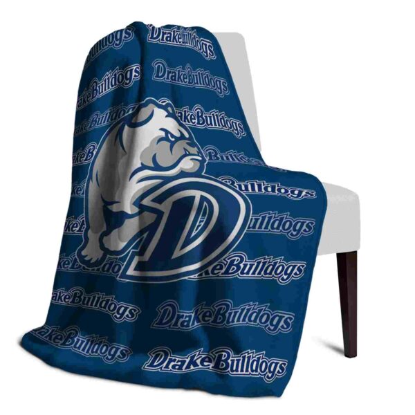 drake bulldogs fan pride blue blanket top rated