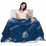 drake bulldogs fan spirit blue blanket latest model
