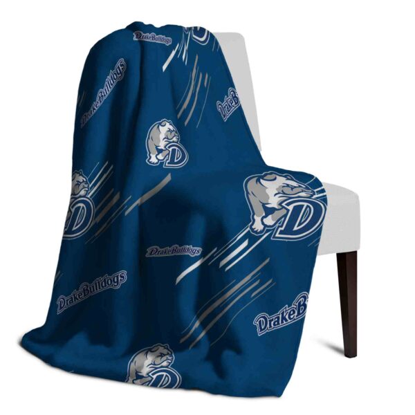 drake bulldogs fan spirit blue blanket top rated