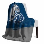 drake bulldogs gradient dots blue blanket top rated