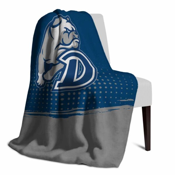 drake bulldogs gradient dots blue blanket top rated