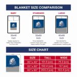 drake bulldogs gradient dots blue blanket trendy