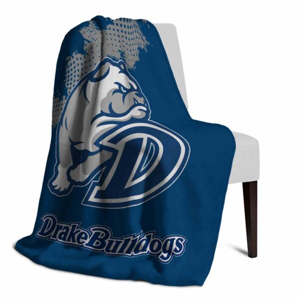drake bulldogs grunge texture blue blanket top rated