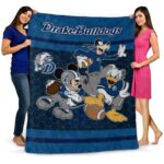 drake bulldogs three musketeers blue blanket best selling