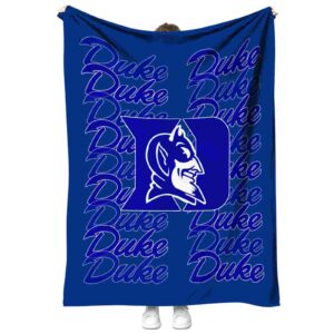 duke blue devils fan pride blue blanket best selling
