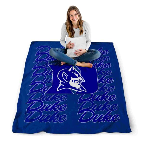 duke blue devils fan pride blue blanket high quality