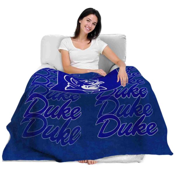 duke blue devils fan pride blue blanket latest model
