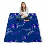 duke blue devils fan spirit blue blanket high quality