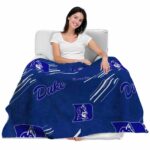 duke blue devils fan spirit blue blanket latest model