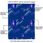 duke blue devils fan spirit blue blanket new arrival
