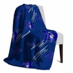 duke blue devils fan spirit blue blanket top rated