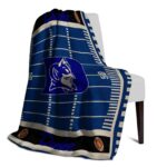 duke blue devils football field blue blanket top rated