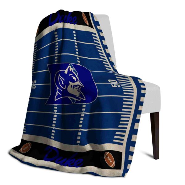 duke blue devils football field blue blanket top rated