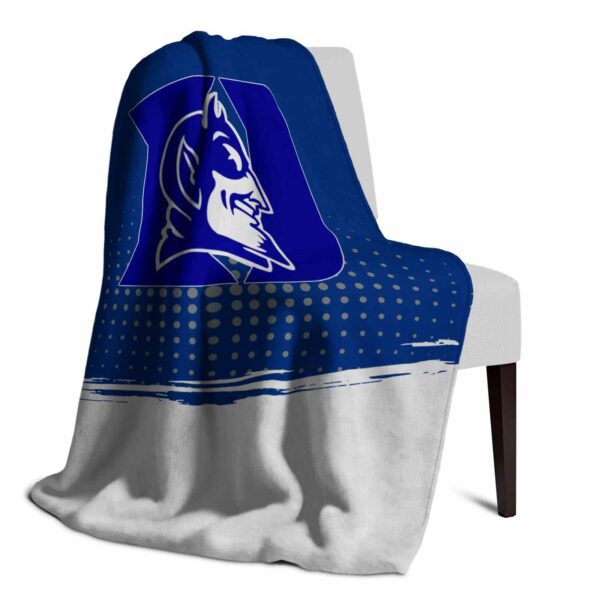 duke blue devils gradient dots blue blanket top rated