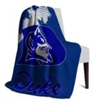 duke blue devils grunge texture blue blanket top rated