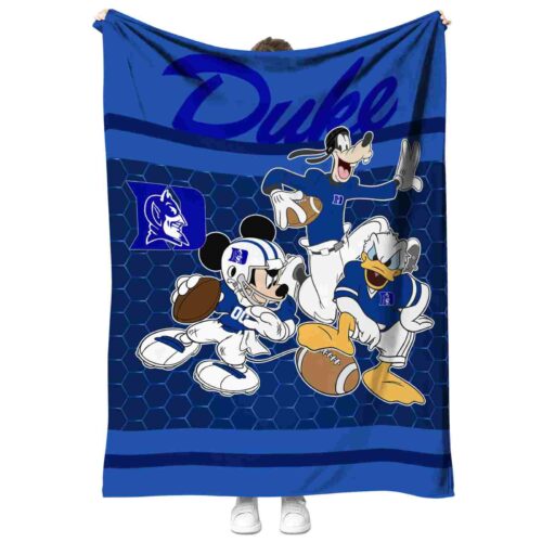 duke blue devils three musketeers blue blanket best selling